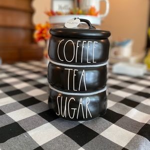 Rae Dunn Coffee Tea Sugar Canister 🍁